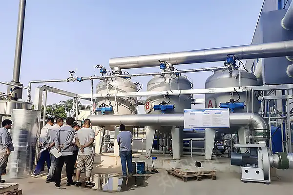 大孔树脂吸附冷凝回收装置 大孔树脂吸附冷凝回收装置