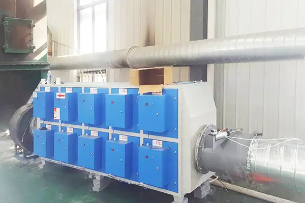 市局：目前使用低温等离子等处理设施的，应尽早淘汰并换其它有效设施