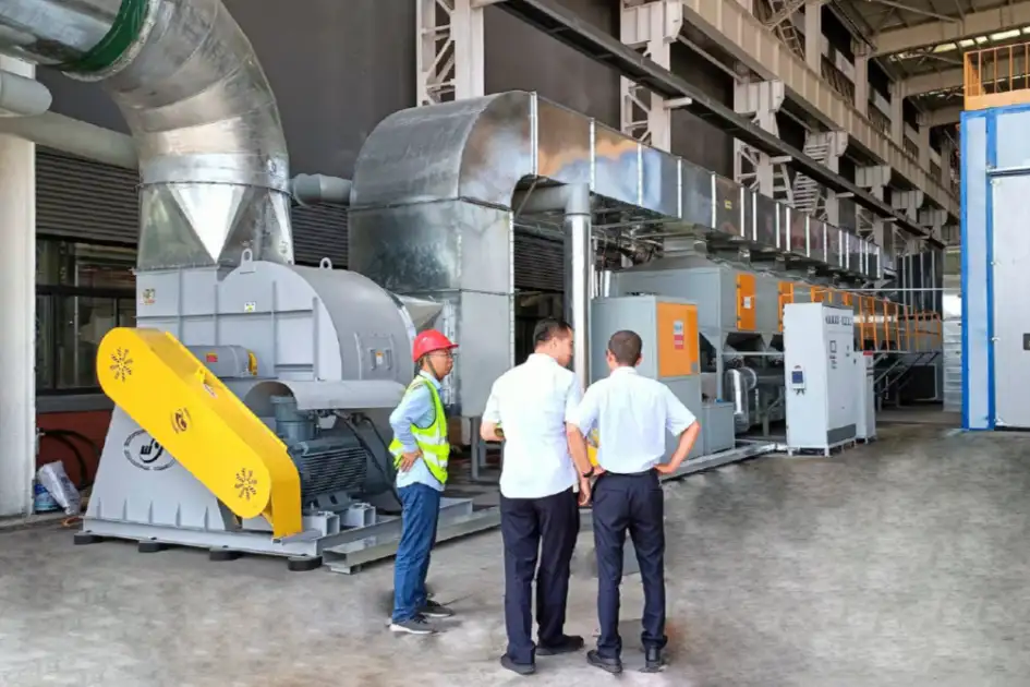 郑州朴华科技VOCS设备生产车间