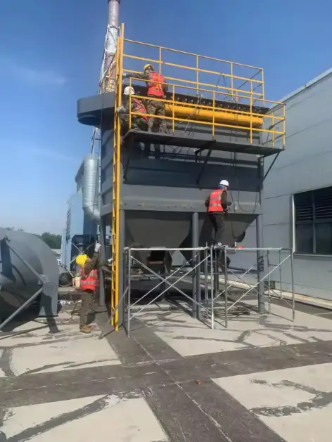 郑州除尘设备厂家技术人员现场维保