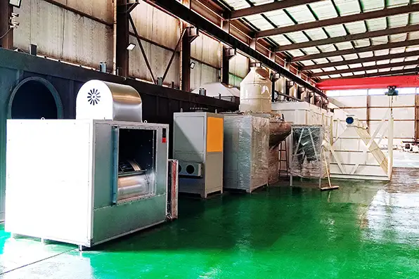 郑州朴华科技厂区车间