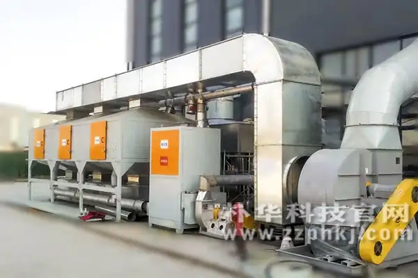 新乡喷漆房废气治理催化燃烧设备安装