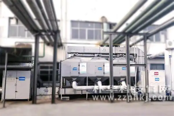 案例:喷漆废气处理RCO催化燃烧设备安装在郑州客户厂区